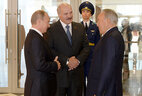 Vladimir Putin, Alexander Lukashenko, Nursultan Nazarbayev