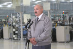 Alexander Lukashenko visits Orsha Linen Mill
