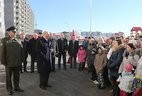 Alexander Lukashenko visits the residential estate
