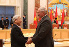 Alexander Lukashenko and Nguyen Phu Trong