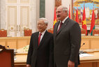 Alexander Lukashenko and Nguyen Phu Trong