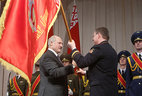Александр Лукашенко и председатель Государственного комитета судебных экспертиз Андрей Швед