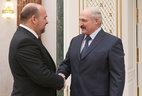 Alexander Lukashenko and Igor Orlov