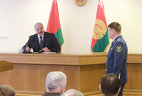 Alexander Lukashenko meets with the senior personnel of the State Customs Committee and customs bodies