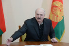 Alexander Lukashenko meets with farmers in the agro-town of Alexandriya in Shklov District, Mogilev Oblast
