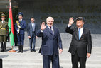 Alexander Lukashenko and Xi Jinping visit the Belarusian State Museum of the Great Patriotic War History