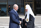 Alexander Lukashenko and Patriarch Kirill