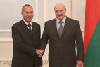 Alexander Lukashenko receives credentials from Ambassador Extraordinary and Plenipotentiary of Turkmenistan to Belarus Nazarguly Shagulyev