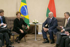 Meeting with President of the Federative Republic of Brazil Dilma Rousseff