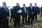 Alexander Lukashenko visits Minsk Vegetable Factory