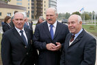 Alexander Lukashenko, Sergei Makarenko and Leonid Geishtor