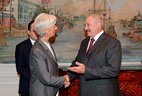The current state of affairs and the prospects of cooperation of Belarus and the International Monetary Fund, including a possible new cooperation program, were discussed at the meeting of Belarus President Alexander Lukashenko and IMF Managing Director Christine Lagarde