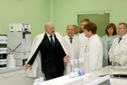 Alexander Lukashenko visits the N.N. Aleksandrov National Oncology and Medical Radiology Center