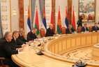 Belarus President Alexander Lukashenko suggests working out a roadmap of cooperation of Belarus and Serbia for the next few years at the extended meeting with Serbia President Tomislav Nikolic