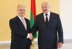 Alexander Lukashenko receives credentials from Ambassador of Finland to Belarus Harri Maki-Reinikka