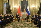 Встреча с Президентом России Владимиром Путиным