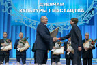 The special prize of the President of the Republic of Belarus is bestowed upon lecturer of the monumental and decorative art chair at the Belarusian State Academy of Arts Anton Belsky