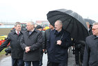 Alexander Lukashenko visits the unitary enterprise Dobryn in Yelsk District
