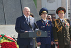 Alexander Lukashenko takes part in the Victory Day celebrations