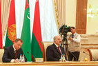 Extended negotiation with Turkmenistan President Gurbanguly Berdimuhamedov
