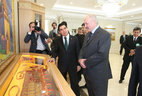 открытие комплекса зданий посольства Туркменистана