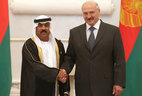 Alexander Lukashenko receives credentials of Ambassador of the United Arab Emirates Ahmed Mohammed Yousuf Al Tunaiji