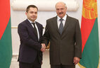 Alexander Lukashenko receives credentials of Poland Ambassador Konrad Pawlik