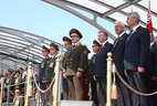Alexander Lukashenko attends the military parade to mark Belarus’ Independence Day