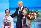 Belarus President Alexander Lukashenko at a solemn meeting on the occasion of Belarus’ Independence Day