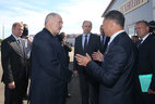 Alexander Lukashenko visits the enterprise Tehnolit during his trip to Mogilev Oblast
