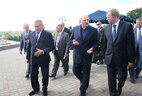 During the visit to Mogilev