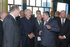 Alexander Lukashenko visits the Volkovysk-based plant KSOM