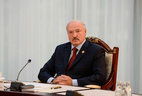 Alexander Lukashenko takes part in the CIS summit