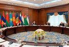 During the CIS summit