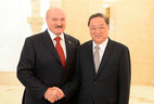 Встреча с Председателем Всекитайского комитета Народного политического консультативного совета Китая Юй Чжэншэном