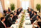 Extended negotiations with Pakistan Prime Minister Nawaz Sharif