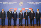 Participants of the summit of the CSTO Collective Security Council in Yerevan