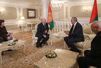Meeting with Chingiz Huseynzade, Vice President of the National Olympic Committee of Azerbaijan