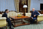 Talks with Russian Prime Minister Dmitry Medvedev