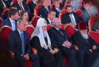 Russia President Vladimir Putin, Patriarch Kirill of Moscow and All Russia, Belarus President Alexander Lukashenko