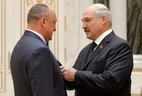 The Order of Fatherland 3rd Class is conferred on Belarus President’s Aide Nikolai Korbut