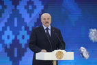 Alexander Lukashenko delivered remarks at the opening ceremony of the 13th Christmas International Amateur Ice Hockey Tournament