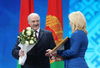 Personnel of the Belarusian rehabilitation center for disabled children is honored with the award For Spiritual Revival