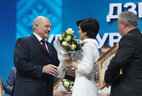 Special prize of the President is presented to the personnel of the Molodechno Culture Palace