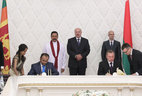Belarus and Sri Lanka signed eight international documents on cooperation in various industries