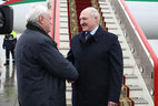 Belarus President Alexander Lukashenko has arrived in the Russian Federation on a working visit. The aircraft with the Belarusian head of state on board has landed at Pulkovo Airport