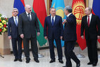 Participants of the informal meeting of the heads of state of the Collective Security Treaty Organization