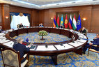 During the informal meeting of the heads of state of the Collective Security Treaty Organization