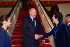 Belarus President Alexander Lukashenko arrives in the People’s Republic of China on a working visit. The aircraft with the Belarusian head of state on board landed at Beijing Capital International Airport
