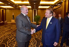 During the talks with Pakistan Prime Minister Nawaz Sharif